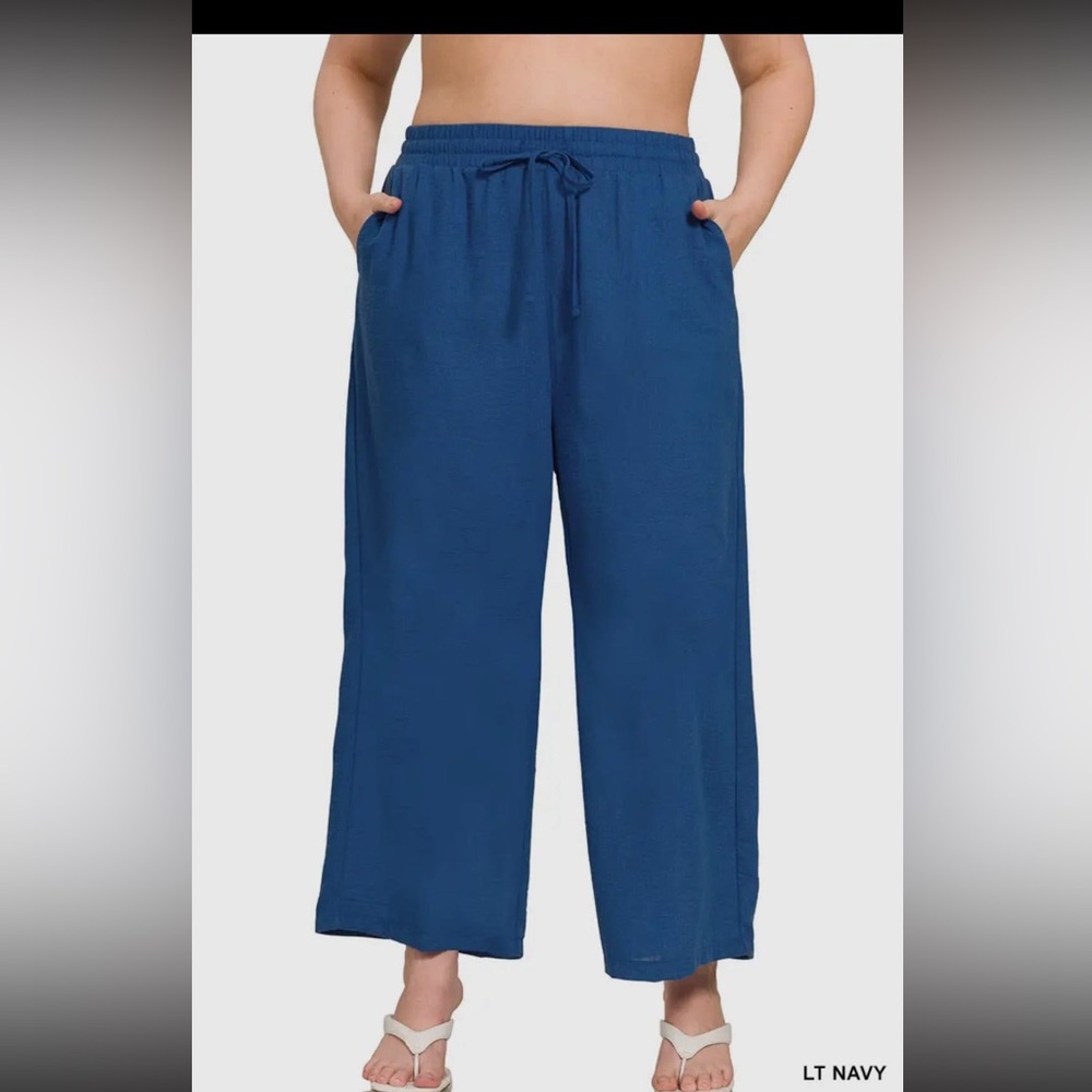 Zenana Outfitters Navy Pants